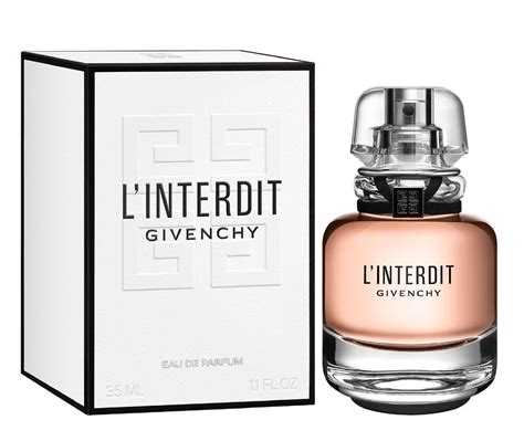 interdit givenchy femme prix|l interdit givenchy price.